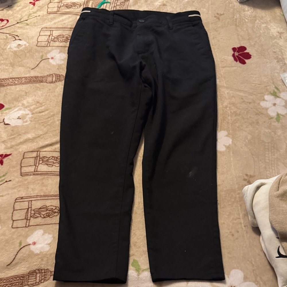 Zara Men's Classic Black Trousers